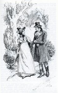 "Emma et Mr Knightley" (illustration) - Hugh Thomson