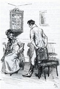 Emma et Mr Knightley (illustration)