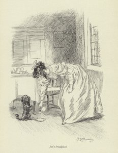 Illustration pour Amos Barton par George Eliot - Hugh Thomson