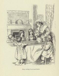 Illustration pour Amos Barton par George Eliot - Hugh Thomson