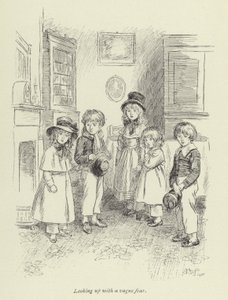 Illustration pour Amos Barton par George Eliot - Hugh Thomson