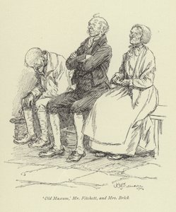 Illustration pour Amos Barton de George Eliot - Hugh Thomson