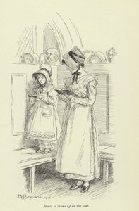 Illustration pour Amos Barton de George Eliot - Hugh Thomson