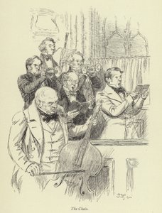 Illustration pour Amos Barton de George Eliot - Hugh Thomson