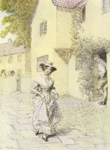 Illustration pour Amos Barton de George Eliot - Hugh Thomson