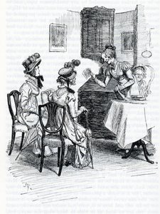 Illustration pour "Emma" de Jane Austen - Hugh Thomson