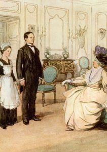 Illustration pour J M Barries The Admirable Crichton - Hugh Thomson