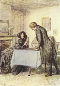 Illustration pour Le Repentir de Janet de George Eliot - Hugh Thomson