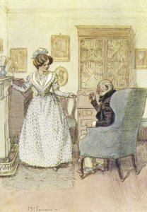 Illustration pour Le Repentir de Janet de George Eliot - Hugh Thomson