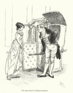 Illustration pour Northanger Abbey de Jane Austen