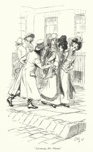 Illustration pour Northanger Abbey de Jane Austen