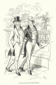 Illustration pour Persuasion de Jane Austen - Hugh Thomson