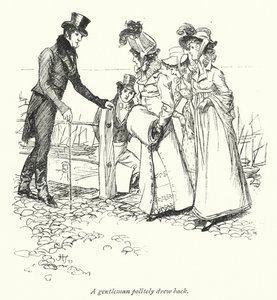 Illustration pour Persuasion de Jane Austen - Hugh Thomson