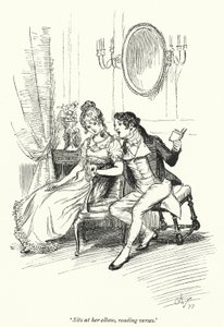 Illustration pour Persuasion de Jane Austen - Hugh Thomson