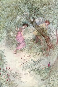 Illustration pour Comme il vous plaira de Shakespeare - Hugh Thomson