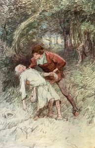 Illustration pour Comme il vous plaira de Shakespeare - Hugh Thomson