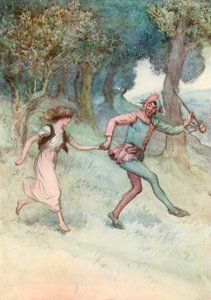 Illustration pour Comme il vous plaira de Shakespeare - Hugh Thomson
