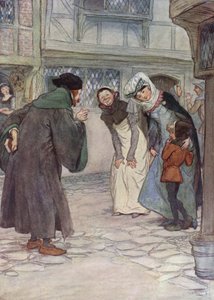 Illustration pour Les Joyeuses Commères de Windsor - Hugh Thomson