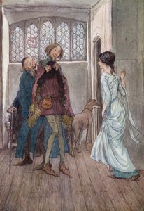 Illustration pour Les Joyeuses Commères de Windsor - Hugh Thomson