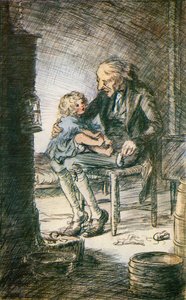 Invitant Silas avec beaucoup de rires - Hugh Thomson