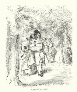 Londres : Pepys et sa femme - Hugh Thomson