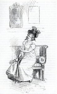 Mrs Elton (illustration) - Hugh Thomson