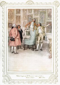 La pièce de Richard Brinsley Sheridan - Hugh Thomson