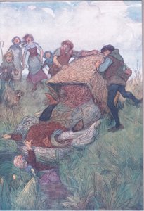 "Jeté dans la Tamise", illustration de 