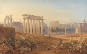 Vue du Forum à Rome - Hugh William Grecian Williams