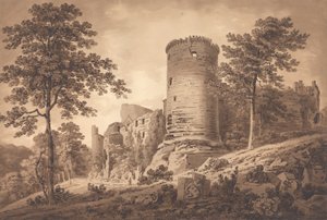 Ruines du château - Hugh William Williams