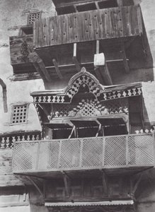 Afrique : Fenêtre en bois à Suakin - Hugo Adolf Bernatzik