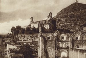 Mexique : Atlixco (photo n/b)