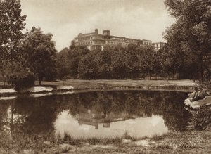 Mexique : Castillo Chapultepec (photo n/b) - Hugo Brehme