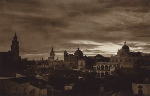 Mexique : Cuernavaca (photo n/b)