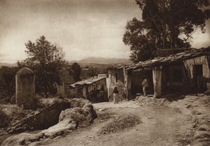 Mexique : San Esteban, périphérie de la capitale Mejico (photo n/b) - Hugo Brehme