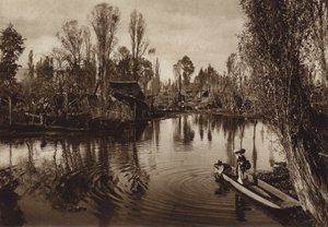 Mexique : Tlahuac (photo n/b)