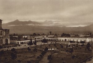 Mexique : Zapotlan avec Colima (photo n/b) - Hugo Brehme