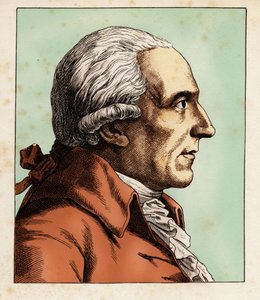Christian GARVE (7 janvier 1742-1er décembre 1798), 1854 (gravure) - Hugo Bürkner