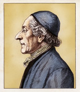 Johann Caspar Lavater (11 novembre 1741-2 janvier 1801) 1854 (gravure) - Hugo Bürkner