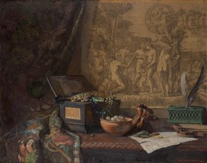 Nature morte avec jugement de Paris - Hugo Charlemont