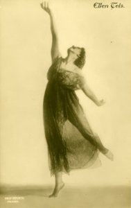 Ellen Tels / Carte postale photo - Hugo Erfurth