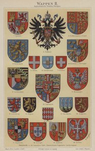 Armoiries des pays européens - Hugo Gerard (after) Strohl
