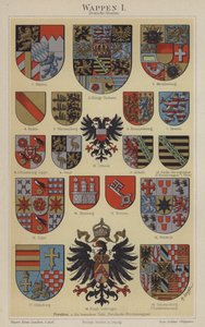 Armoiries des États allemands - Hugo Gerard (after) Strohl