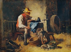 Dans la grange - Hugo Kauffmann