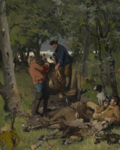 Après la chasse - Hugo Kotschenreiter