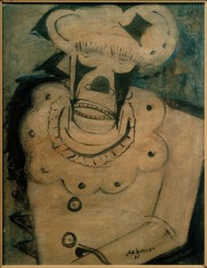 Clown triste - Hugo Scheiber