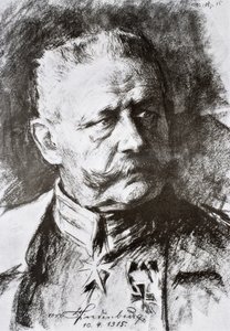 Général Paul von Hindenburg - Hugo Vogel