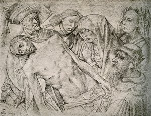 Dessin après la Déposition de la Croix, c1460-1480, 1908