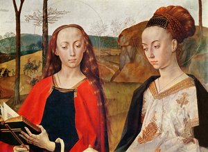 Retable Portinari (détail) - Hugo van der Goes