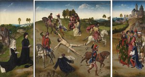 Martyr de Saint Hippolyte Triptyque, après 1468
